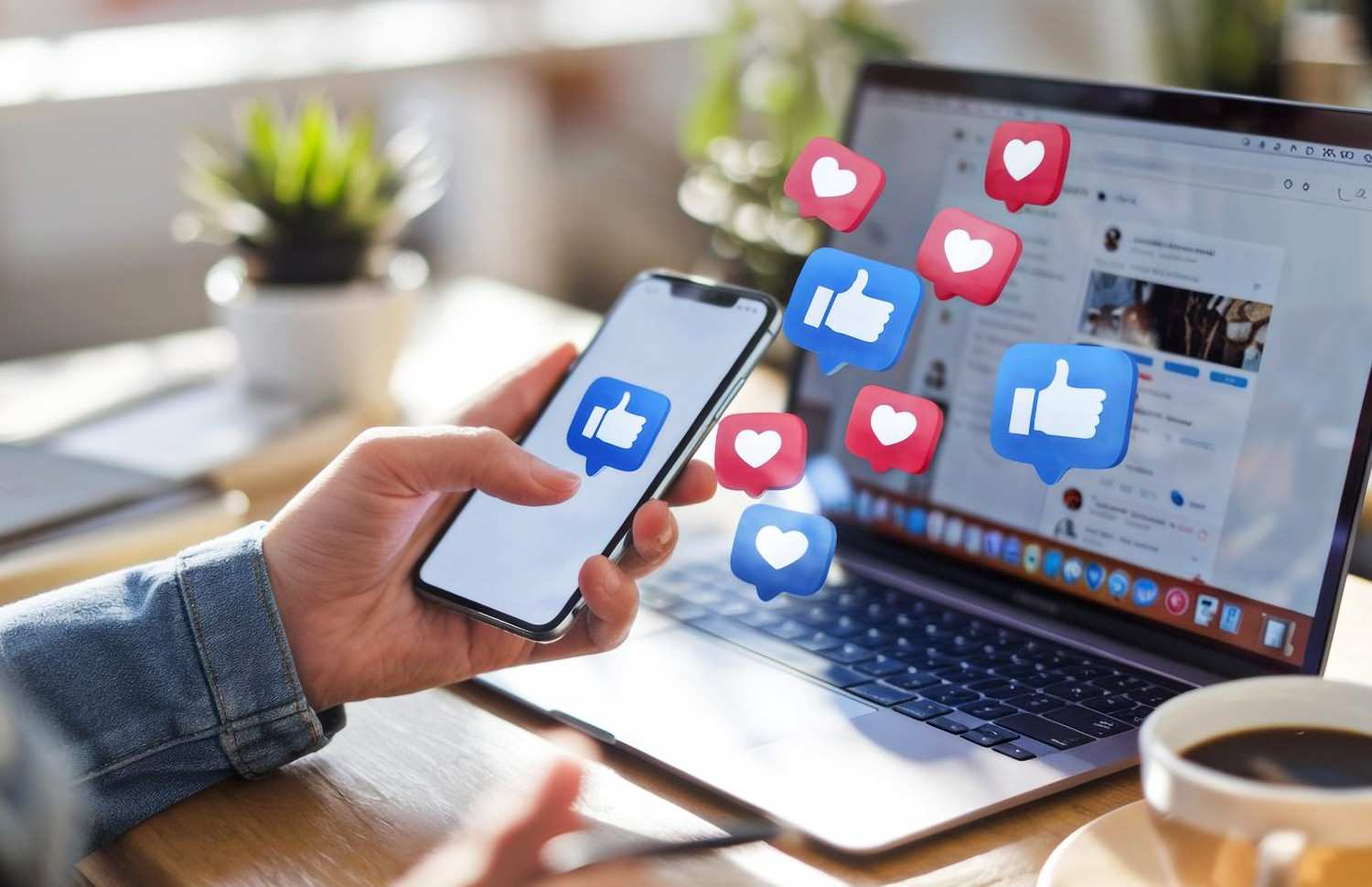 Social Media Optimization Banner